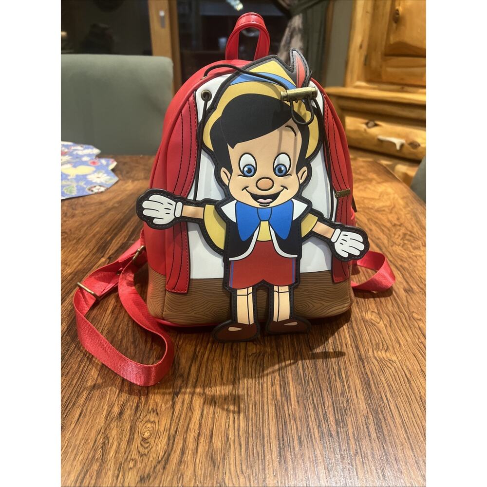 NWT Loungefly Disney Pinocchio Marionette Mini Backpack BRAND NEW WITH TAGS